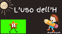 L'uso dell'H – Scheda didattica illustrata per la scuola primaria