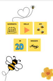 GIORNATA DELLE API IN CAA, pittogrammi di canva 8 pagine.