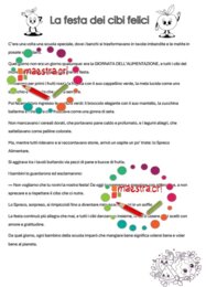 16 ottobre - Giornata dell'alimentazione