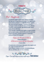 PROFUMERIA "PROFUMO A NATALE" CT SerenaZollino MaestroEmanuele Maestrainbluejeans