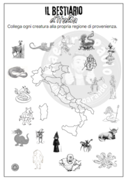 Bestiario d'Italia - Percorso tematico delle Regioni