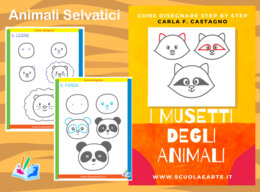 Come disegnare step by step: animali selvatici