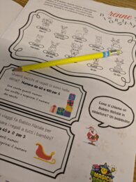 Villaggio di Natale - Compiti e Schede didattiche natalizie - Classe seconda