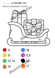 Compiti di Natale classe 1