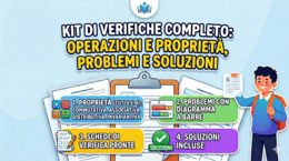Kit Verifiche Matematica Classe 3ª (le quattro operazioni e le loro proprietà, problemi e soluzioni)