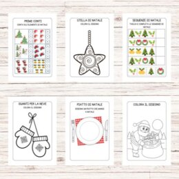 Schede didattiche Natale infanzia