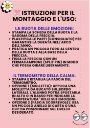 Kit Emozioni: Ruota delle emozioni, Termometro della calma e Dado emoji | Attività BES e Sostegno