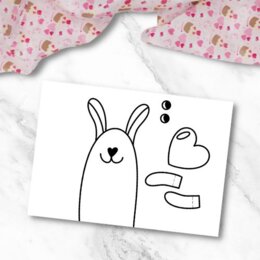 Lavoretti di San Valentino - animali con il cuore