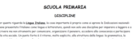 Riassunto delle nuove Indicazioni Nazionali 2025