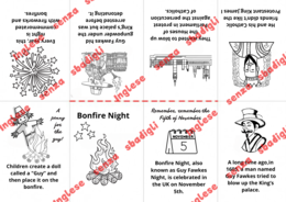 Bonfire Night mini book