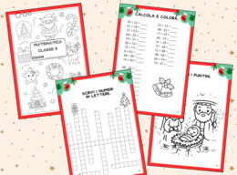 Compiti Natale matematica classe seconda