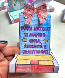 🎄 Biglietti Pop-up di Natale up con le frase
