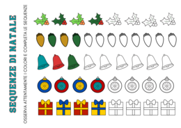 COMPITI DI NATALE DI MATEMATICA E TECNOLOGIA - 10 SCHEDE