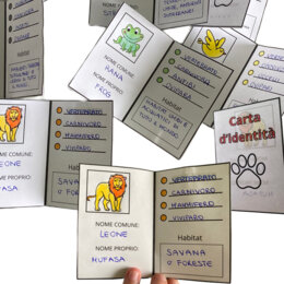 Le 26 carte d'identità degli animali :)