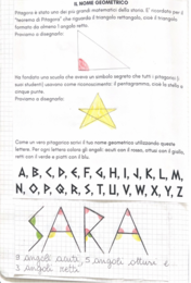 Quaderno di matematica classe terza marzo