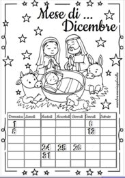 Calendarietto di dicembre