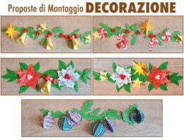 NATALE 3D🤶🏻🎅🏻 DECORAZIONI componibili