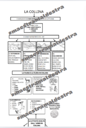 Schemi sulla COLLINA (geografia)