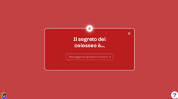 ESCAPE DIGITALE sui ROMANI: "Alla Ricerca del Segreto del Colosseo"