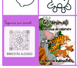 Libricino da colorare - Gli animali