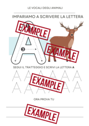 LE VOCALI DEGLI ANIMALI A-E-I-O-U