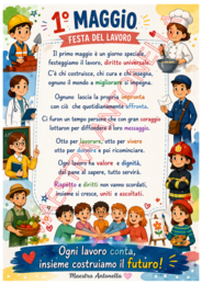 1° MAGGIO: FESTA DEL LAVORO