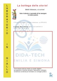 La bottega delle storie :"IL laboratorio in giallo!"