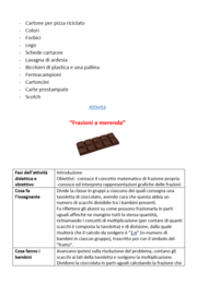Unità didattica sulle frazioni