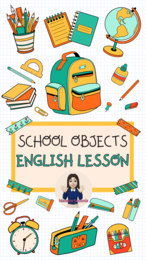 School Objects 🎒✂️