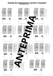 RAPPRESENTIAMO I NUMERI CON I MATERIALI CONCRETI