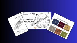Luna: i colori. Arte e scienze