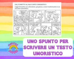 Spunto per scrivere un racconto umoristico