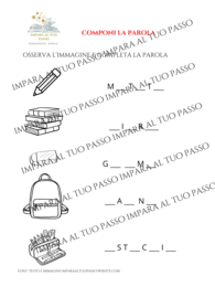 Attività di letto-scrittura