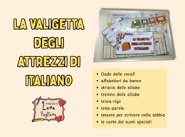 La valigetta degli attrezzi di italiano