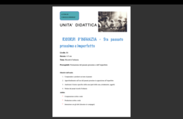 Passato prossimo vs imperfetto UD completa italiano per stranieri Ricordi d'infanzia
