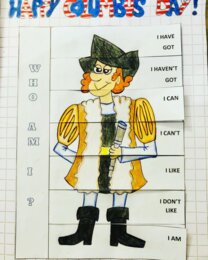 Columbus Day Flap book