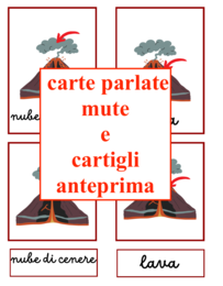 Alla scoperta del vulcano; Nomenclatura arricchita