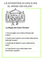 Domande di Comprensione e Risposte Il Meraviglioso Mondo dell'Arte - Volume 2