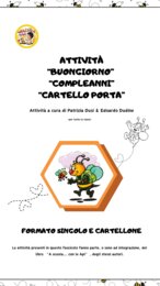 API - BUONGIORNO, COMPLEANNI, CARTELLO PORTA