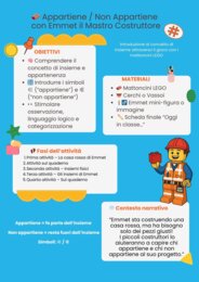 Appartiene / Non Appartiene con Emmet il Mastro Costruttore