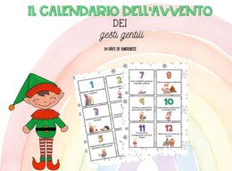 Il calendario d' avvento dei gesti gentili