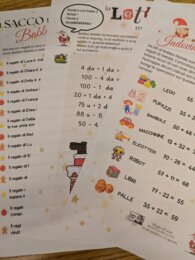 Villaggio di Natale - Compiti e Schede didattiche natalizie - Classe seconda