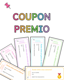 Premio coupon- rinforzo positivo per la classe