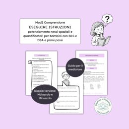Missione Comprensione Mod.2 - Istruzioni: nessi spaziali e quantificatori