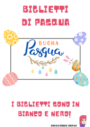 biglietti di Pasqua