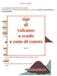 Alla scoperta dei giganti di fuoco: i vulcani; materiale completo per le classe 3/5