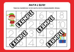 COMPITI DI NATALE MATEMATICI - RIPASSA CON 10 SCHEDE DIVERTENTI