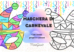 Maschera di Carnevale - nomi propri e comuni