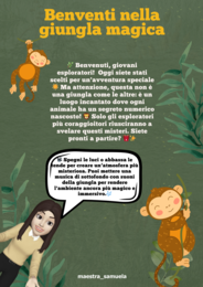 Lezione di Accoglienza: 🌿 Avventura nella Giungla dei Numeri 🌿