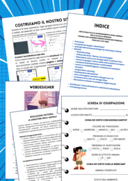 Uda completa e interdisciplinare sugli animali: creiamo podcast, presentazioni multimediali e siti web + attività di ed. civica e motoria (pack completo)